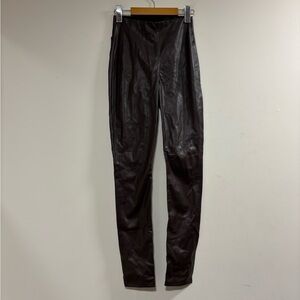 Rag & Bone Black Skinny faux leather Pants